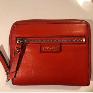 Coach - Red/Orange Wallet
